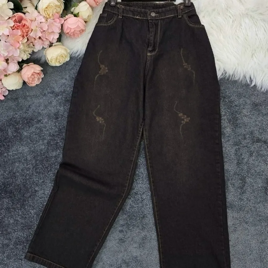 شلوار جین گرم بالا