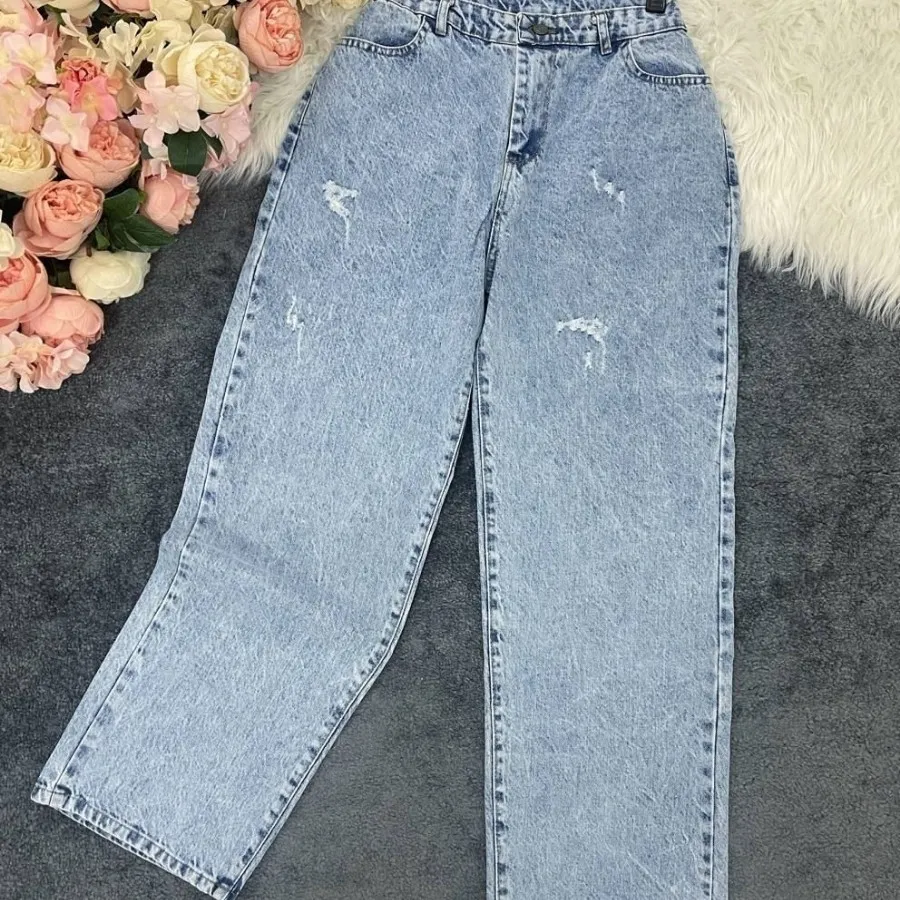 شلوار جین گرم بالا