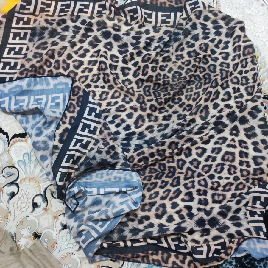 شال موهر و روسری پلنگی