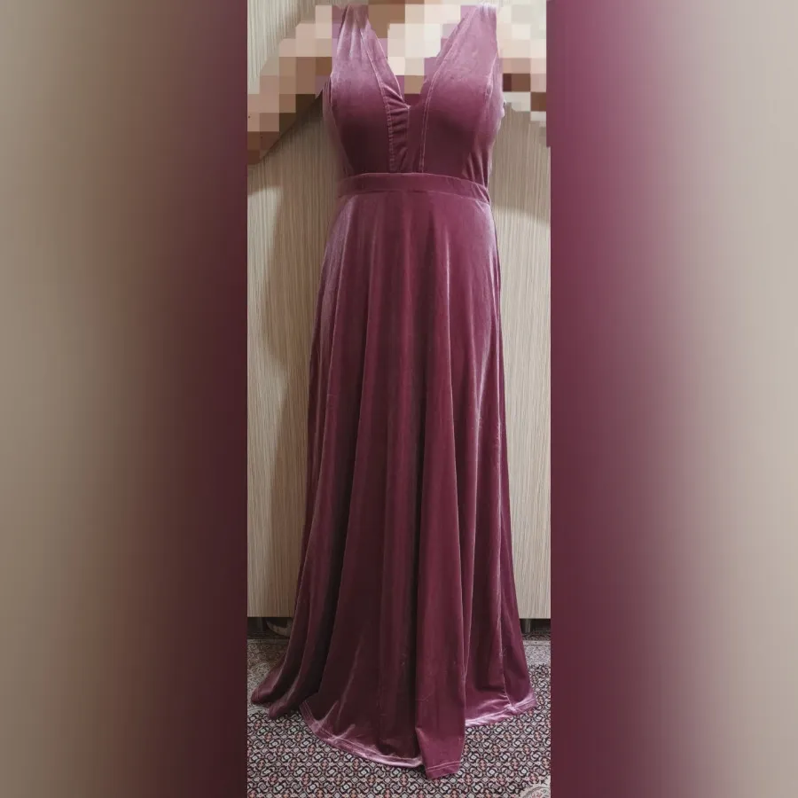 پیراهن مجلسی مخمل USA