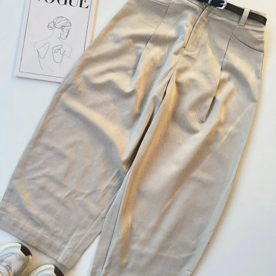 شلوارجنس کتان کره ای