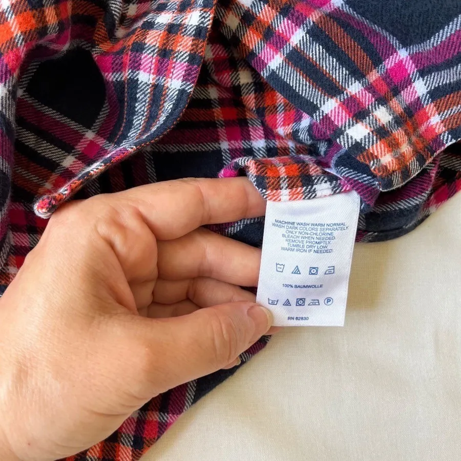 شومیز چهارخانه نسبتا ضخیم