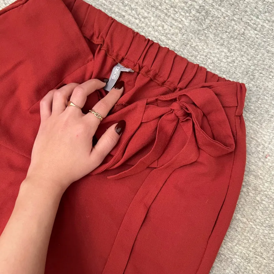 شلوار پاکتی کرپ asos