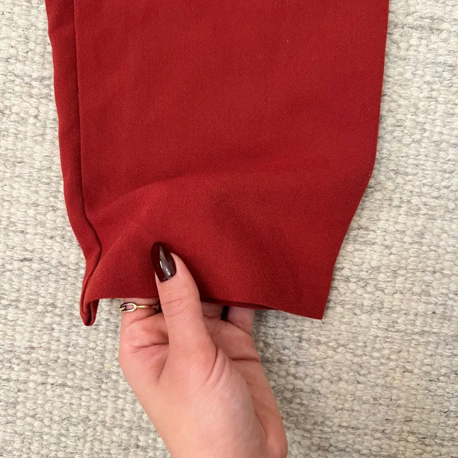 شلوار پاکتی کرپ asos