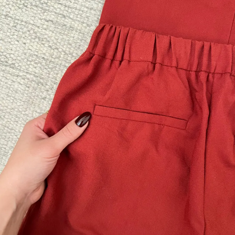 شلوار پاکتی کرپ asos