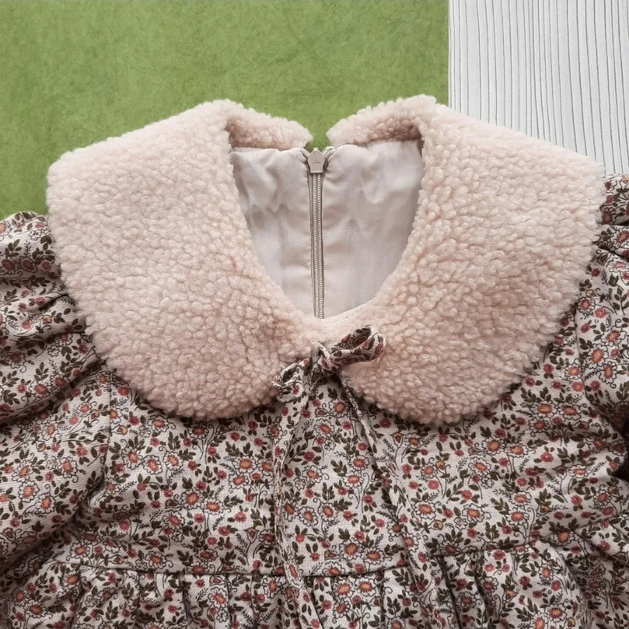 پالتو کتان دخترانه خارجی