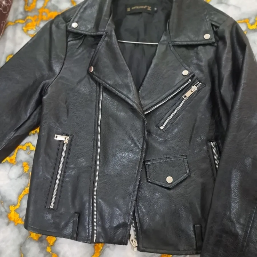 کت چرم کوتاه خارجی