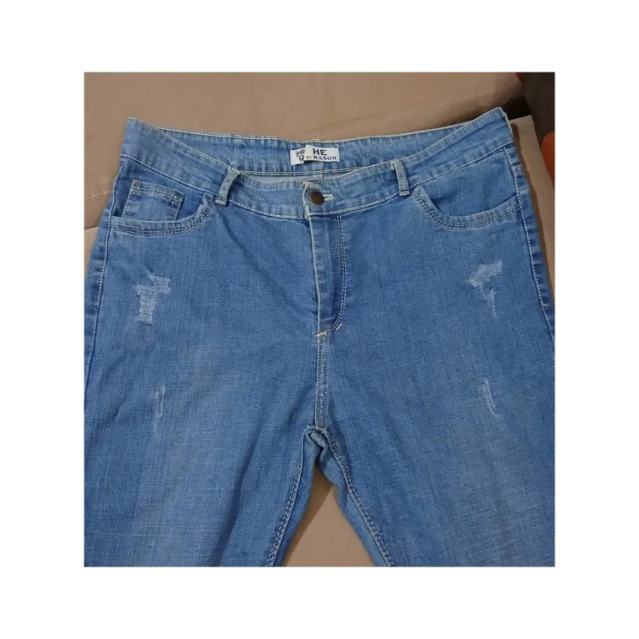 شلوار زنانه لی جین آبی