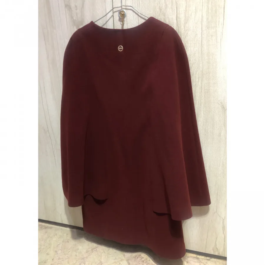 پالتو پانچ زرشکی