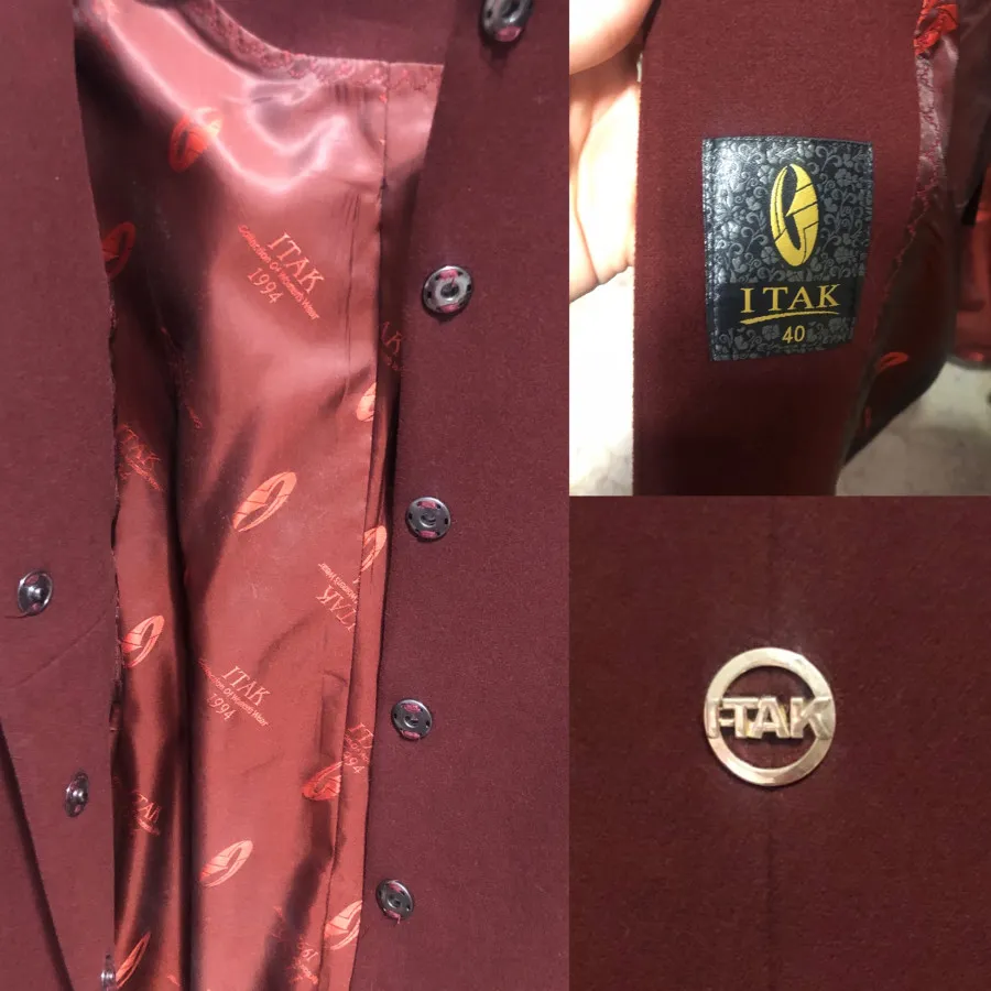 پالتو پانچ زرشکی