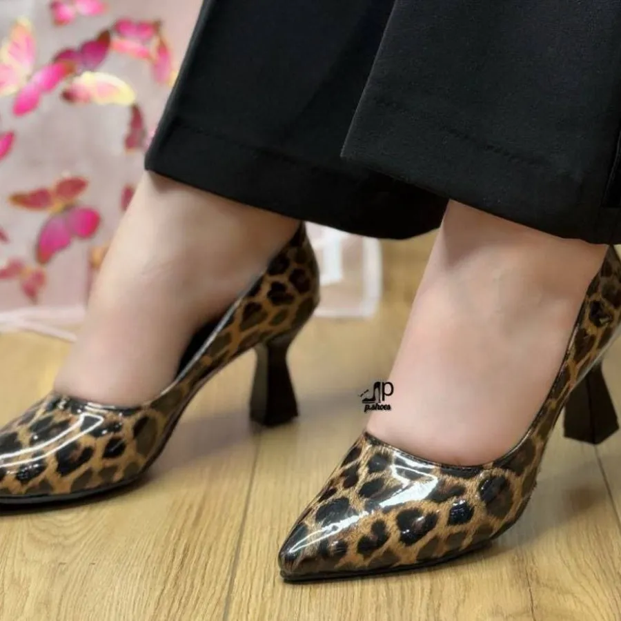 کفش مجلسی پلنگی