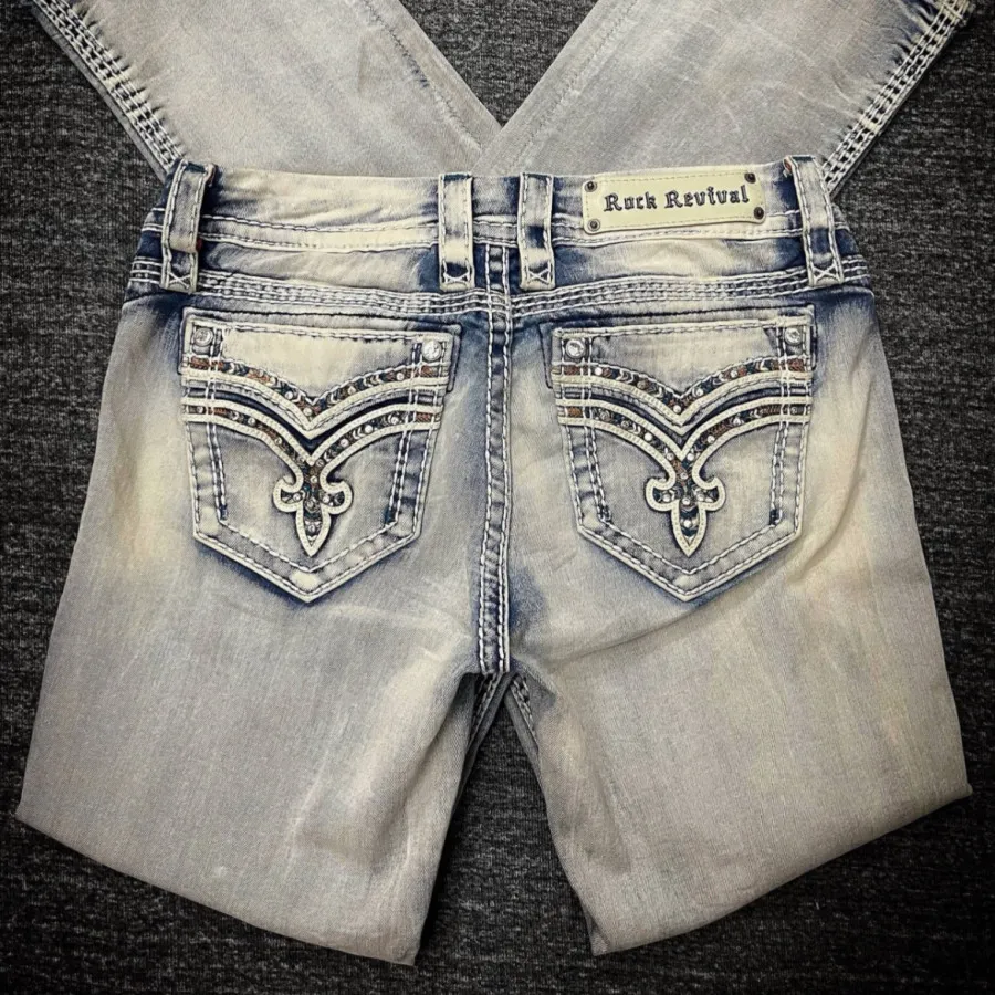 شلوار جین rock revival