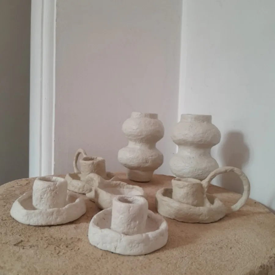 شمعدان پاپیه ماشه