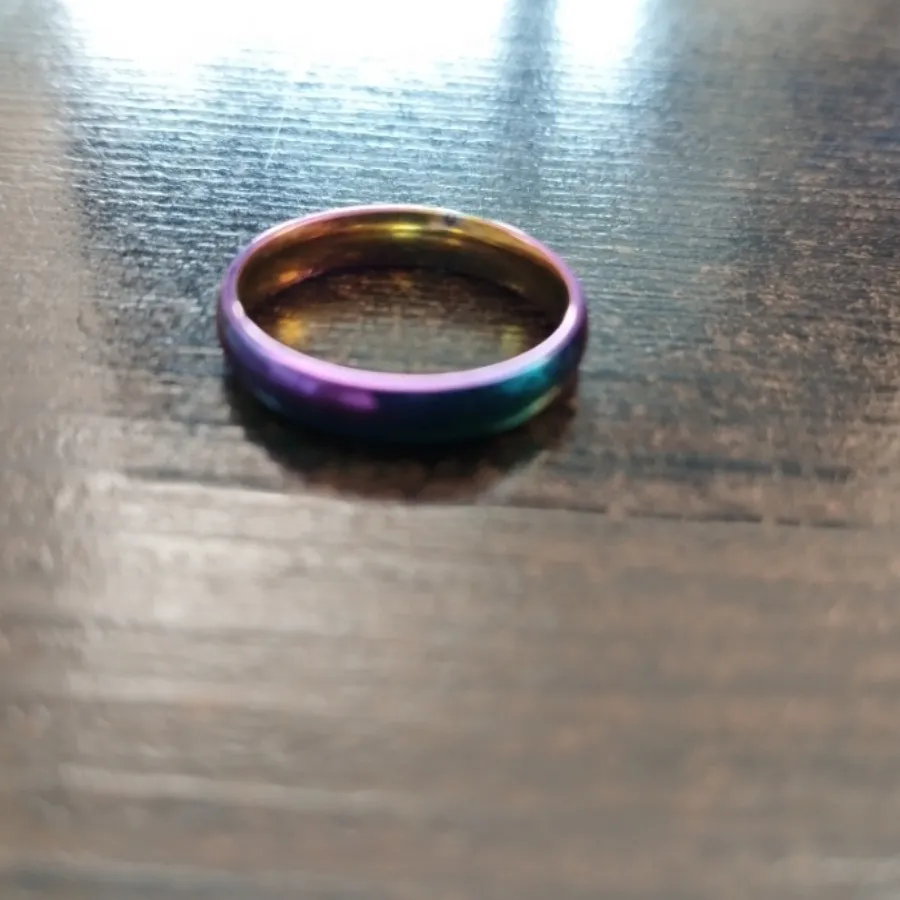 انگشتر رنگ ثابت