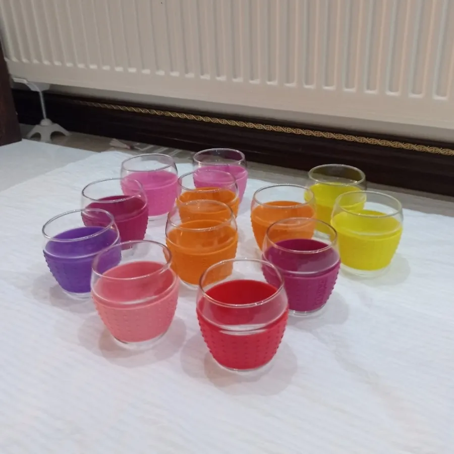 لیوان رنگی سیلیکونی