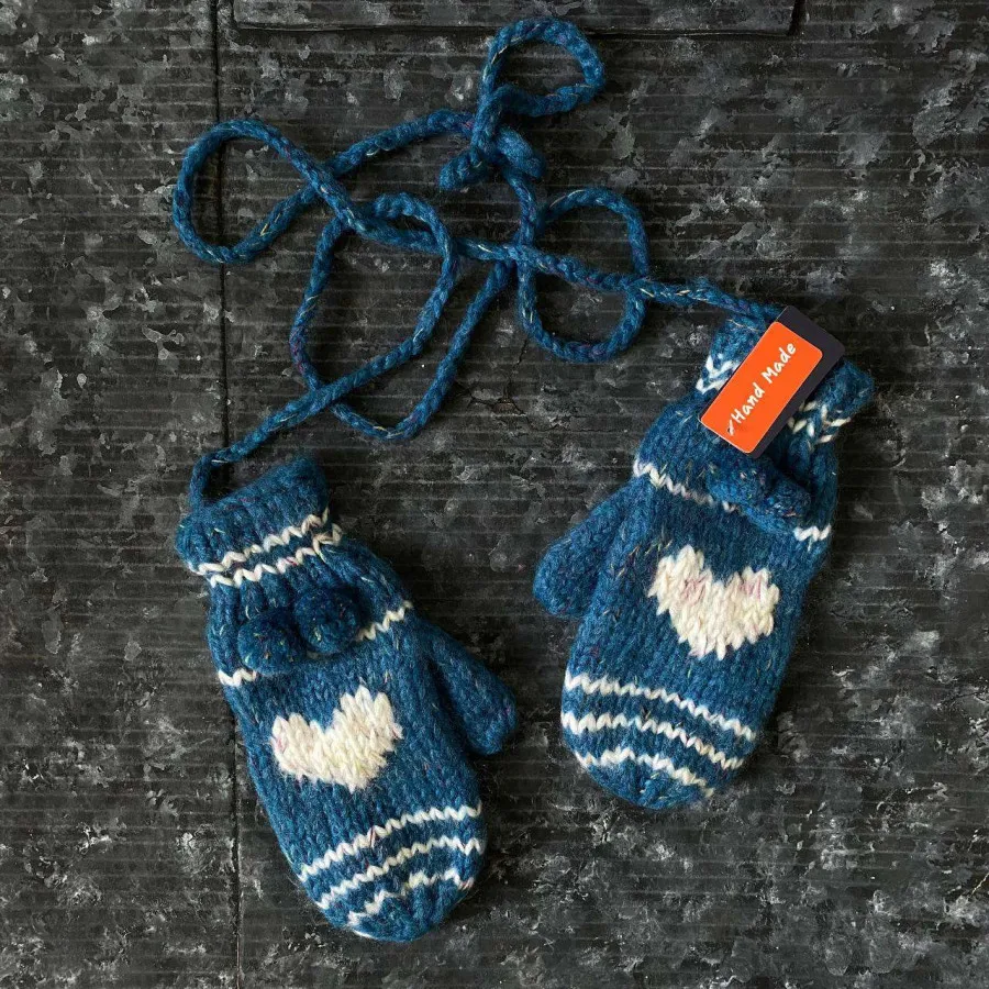 دستکش بافت پینترستی چری