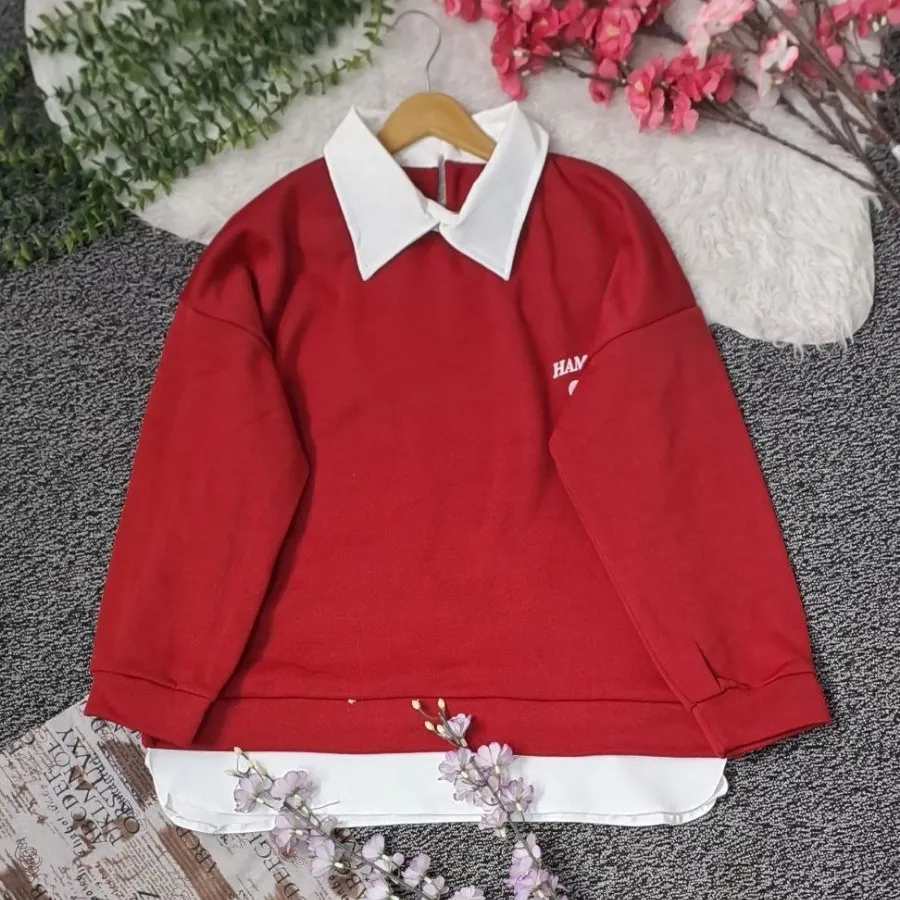 بلوز یقه دار