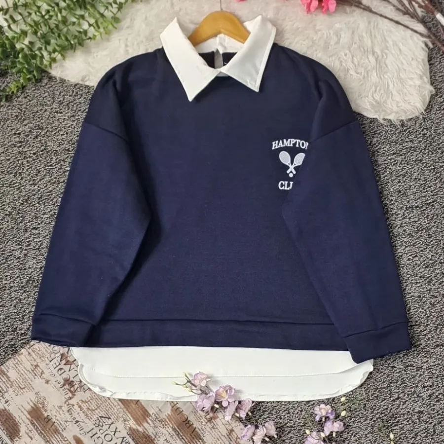 بلوز یقه دار