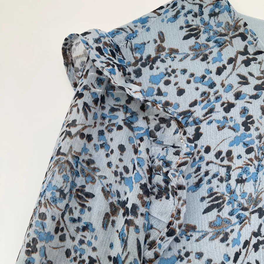 پیراهن حریرگلدار بلوموشن