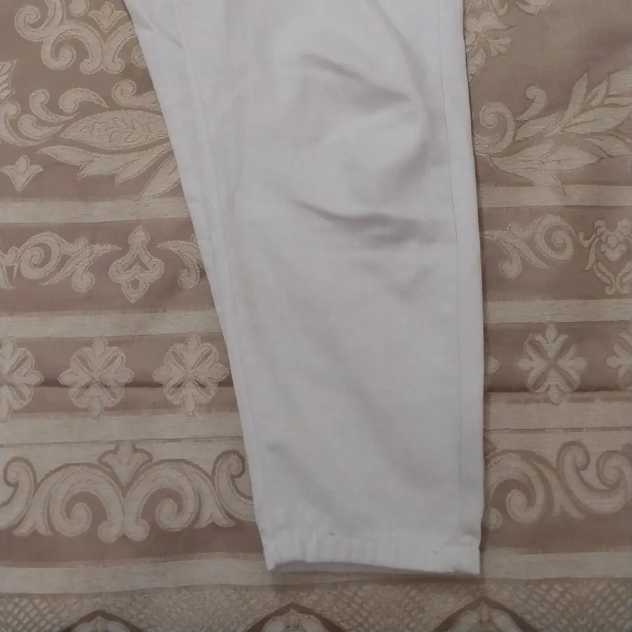 شلوار سفید تمام