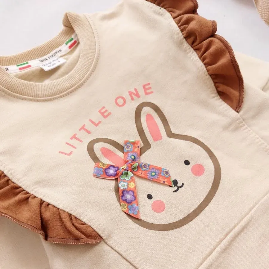 بلوز شلوار چین دار خرگوش