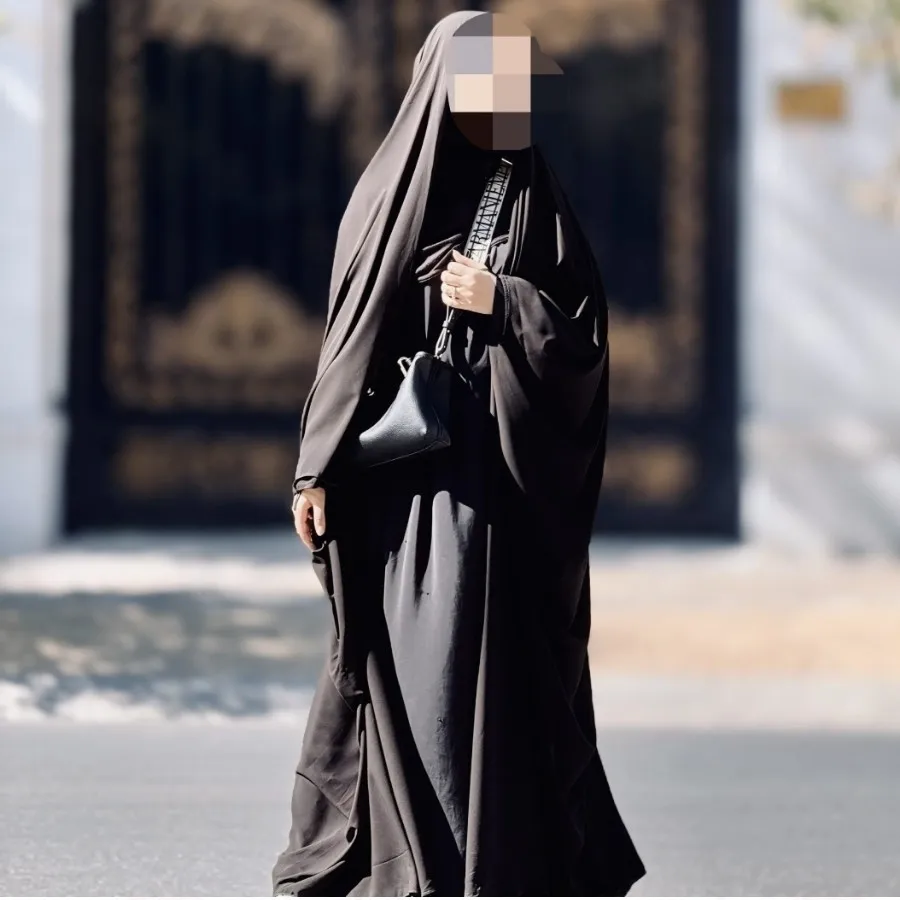 چادر عربی ساده سایز بزرگ