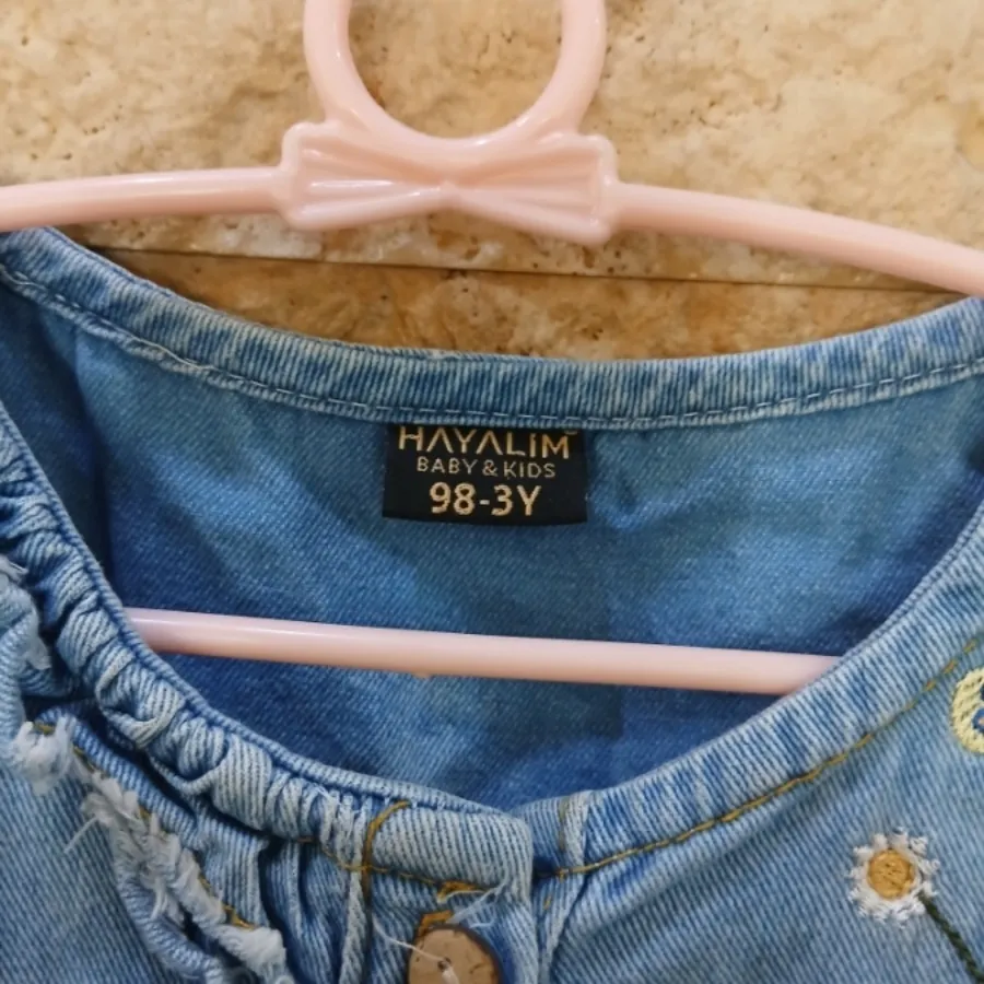 پیراهن جین بچگانه خارجی