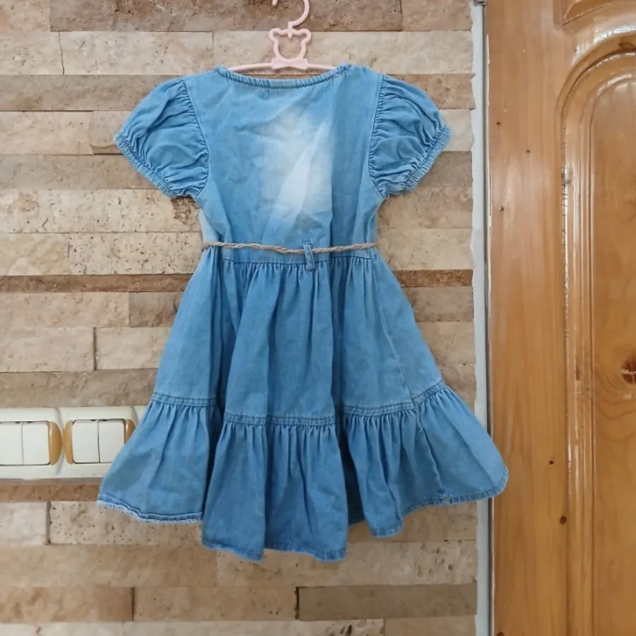 پیراهن جین بچگانه خارجی