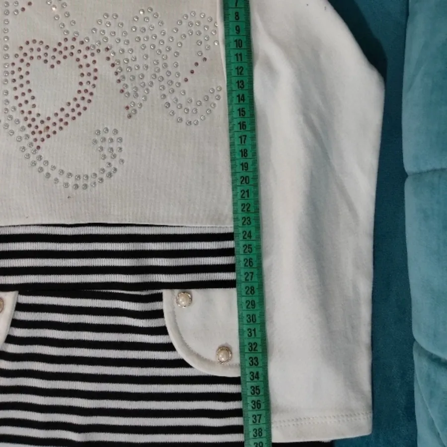 تونیک دخترانه سفید