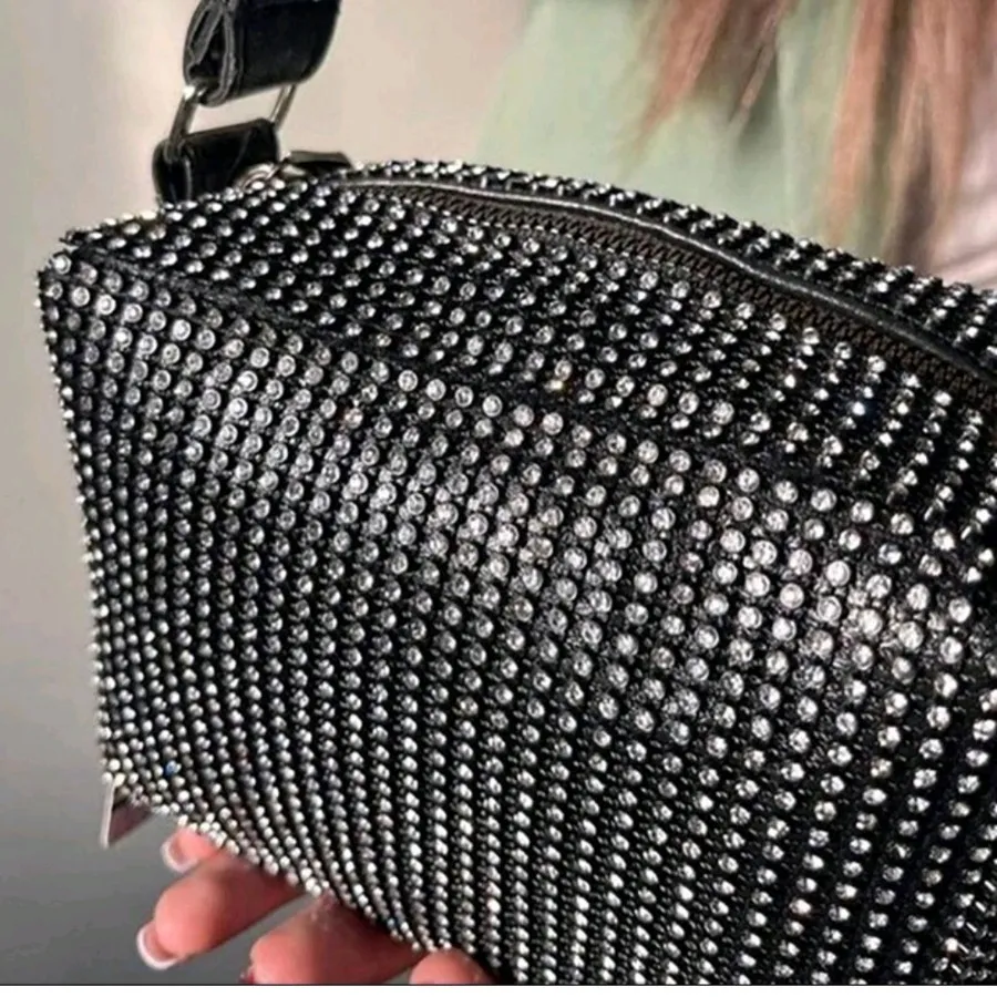 کیف دستی ودوشی نگینی