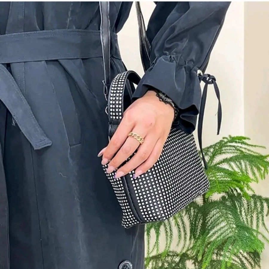 کیف دستی ودوشی نگینی