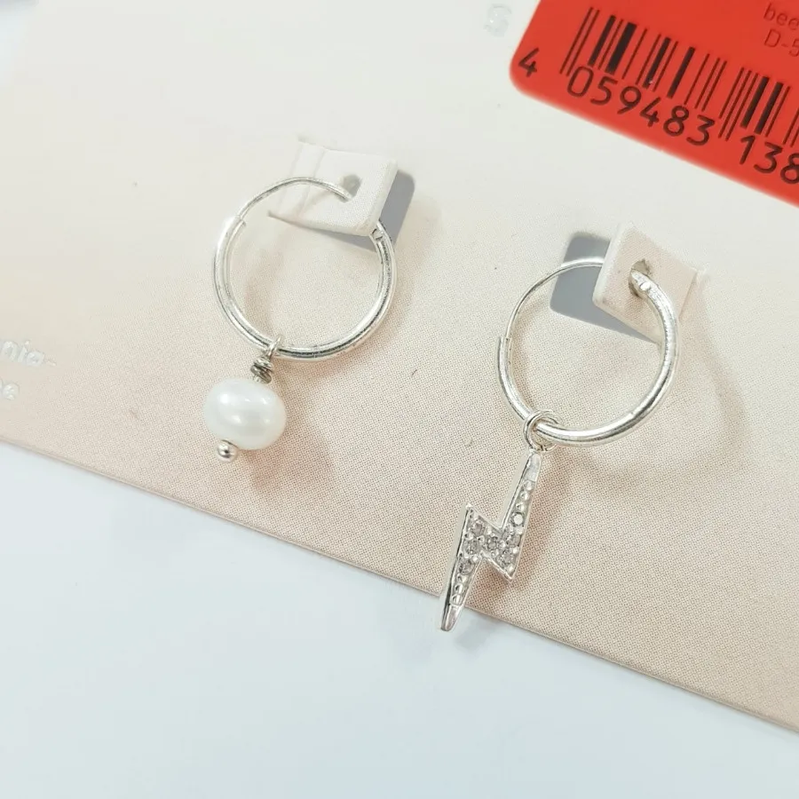 گوشواره و دستبند نقره 925