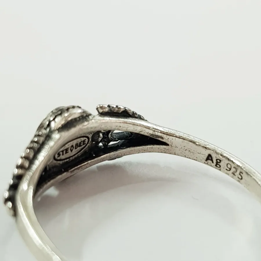 انگشتر نقره 925 سنگ طبیعی