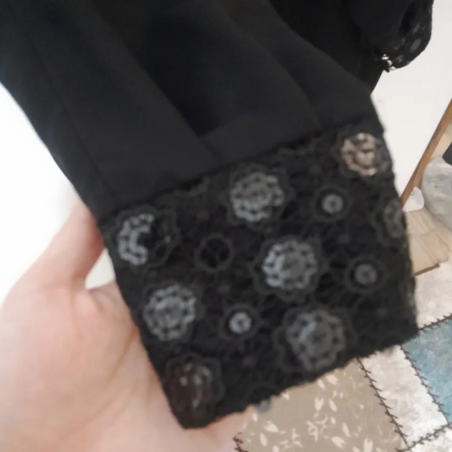 مانتو عبایی مشکی