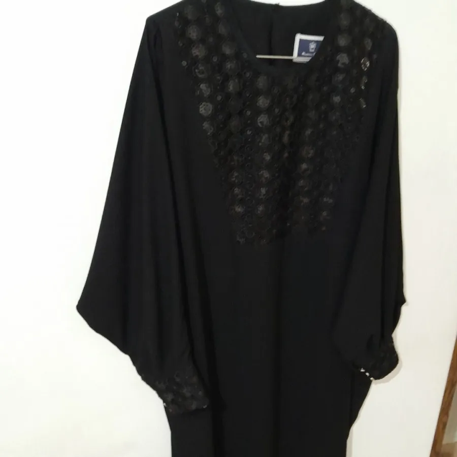 مانتو عبایی مشکی