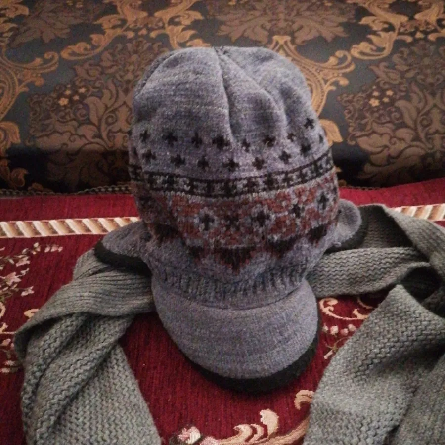 ست کلاه و شال بچگانه