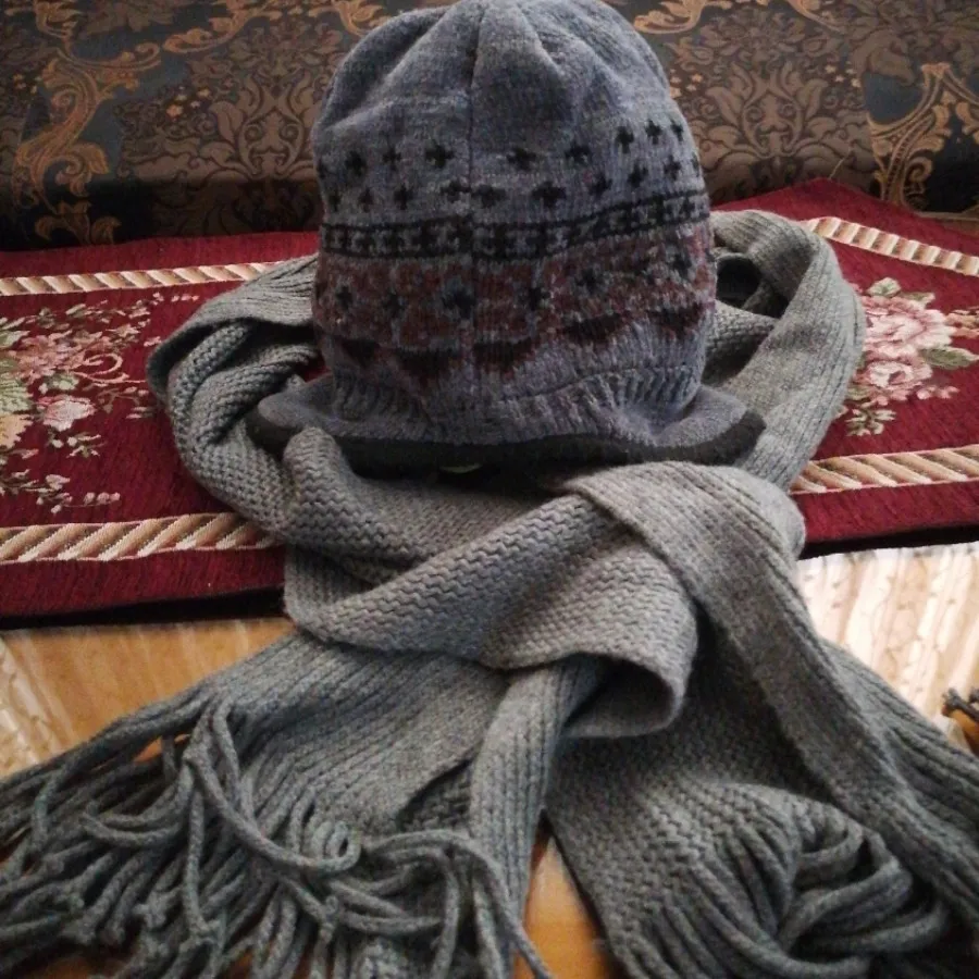 ست کلاه و شال بچگانه