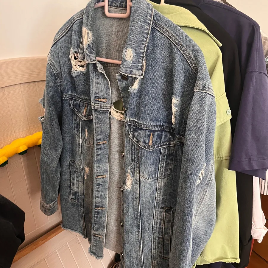 کت جین گرم بالا لش هس