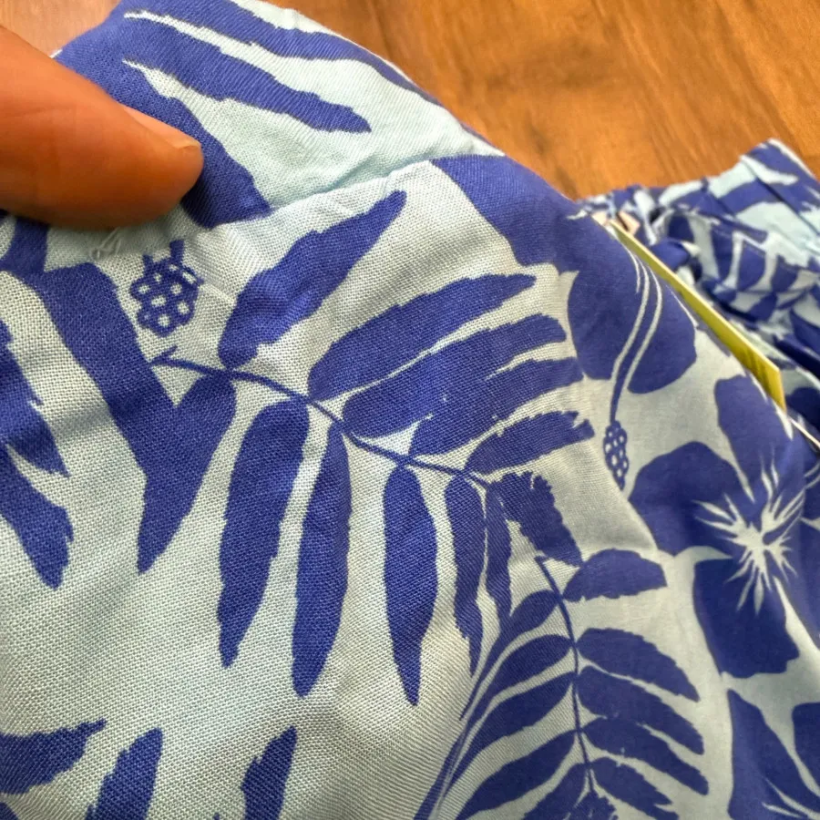 دامن نخی گلدار