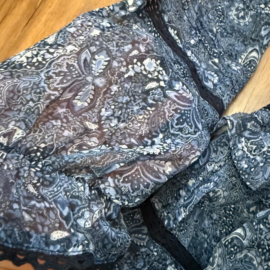 پیراهن حریر آستردار