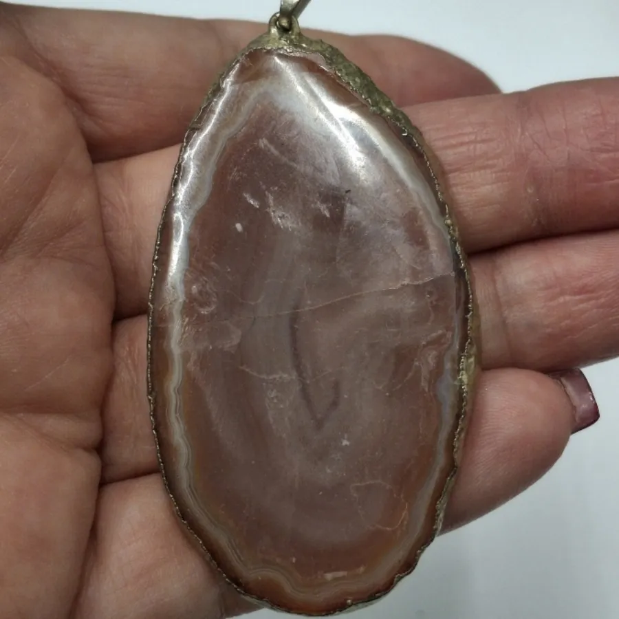 آویز عقیق برزیلی