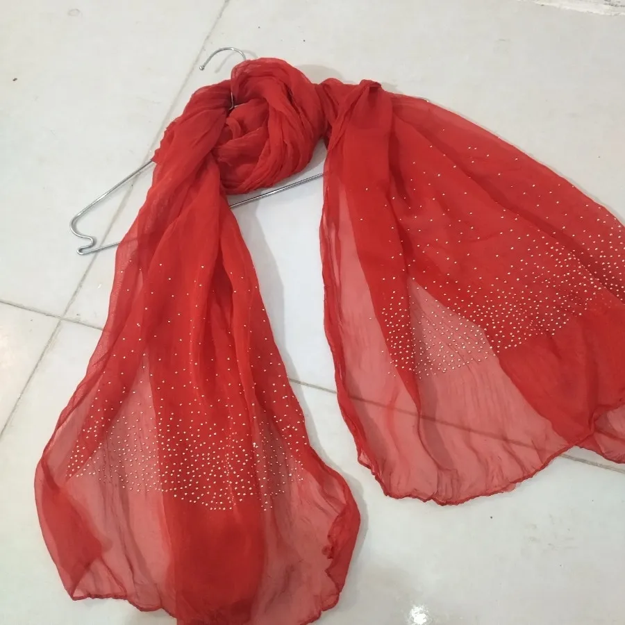 شال مجلسی قرمز یلدایی