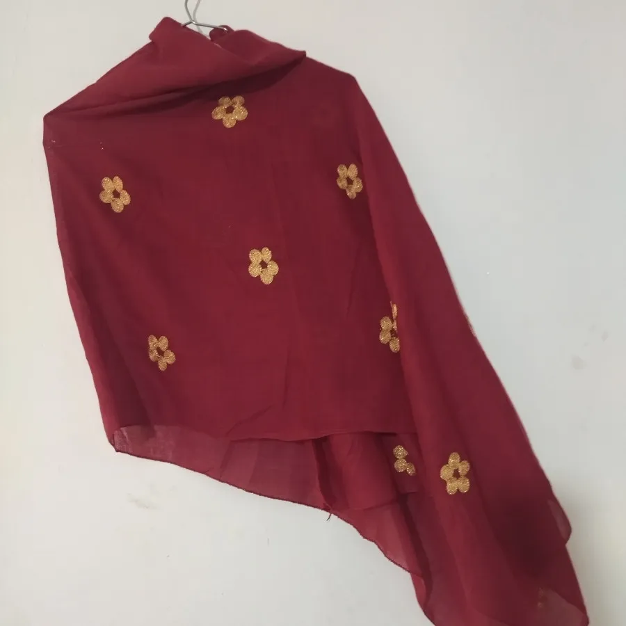 شال مجلسی نخی گلدوزی