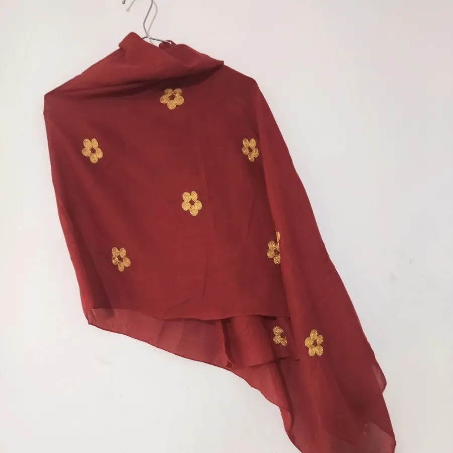 شال مجلسی نخی گلدوزی