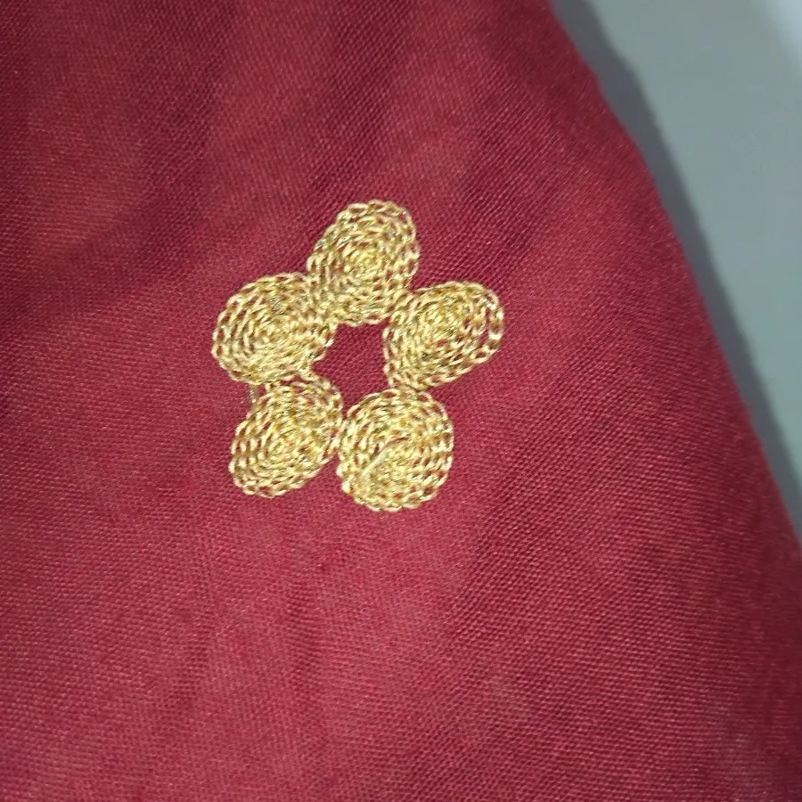 شال مجلسی نخی گلدوزی