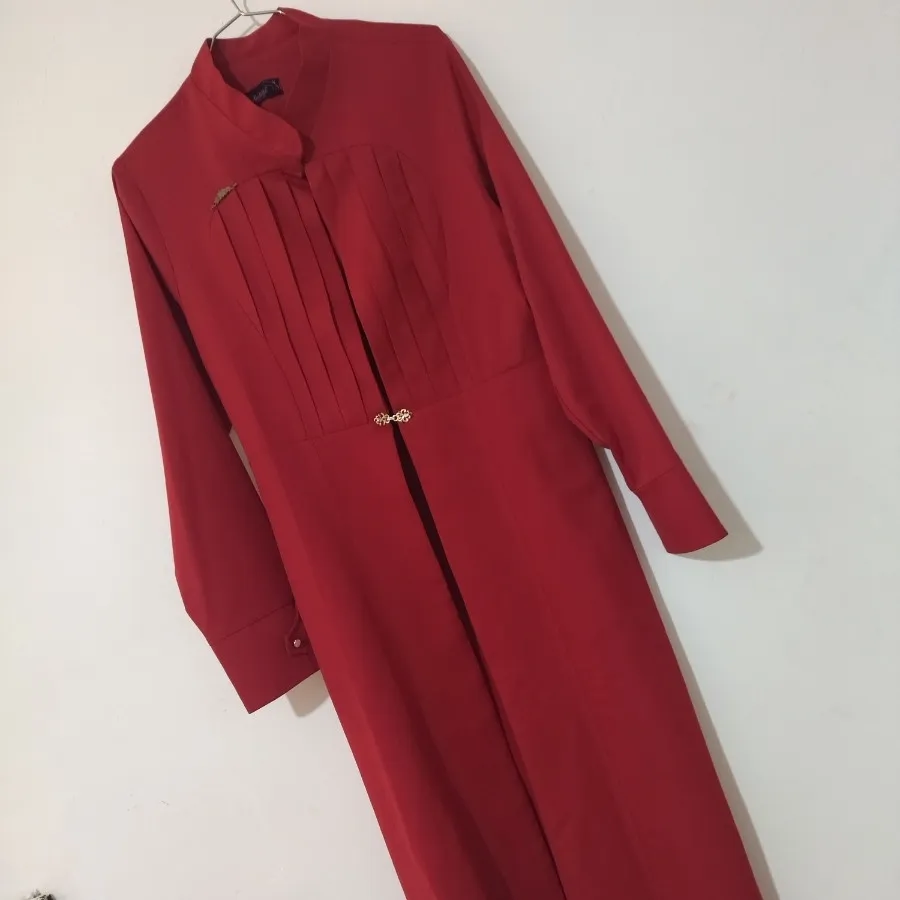 مانتو مجلسی سایز بزرگ قرم