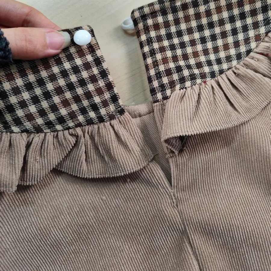 شومیز شلوار بانی چهارخونه