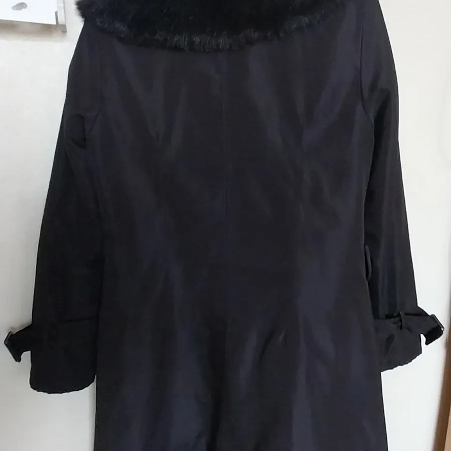 بارونی مشکی مشکی خزدار