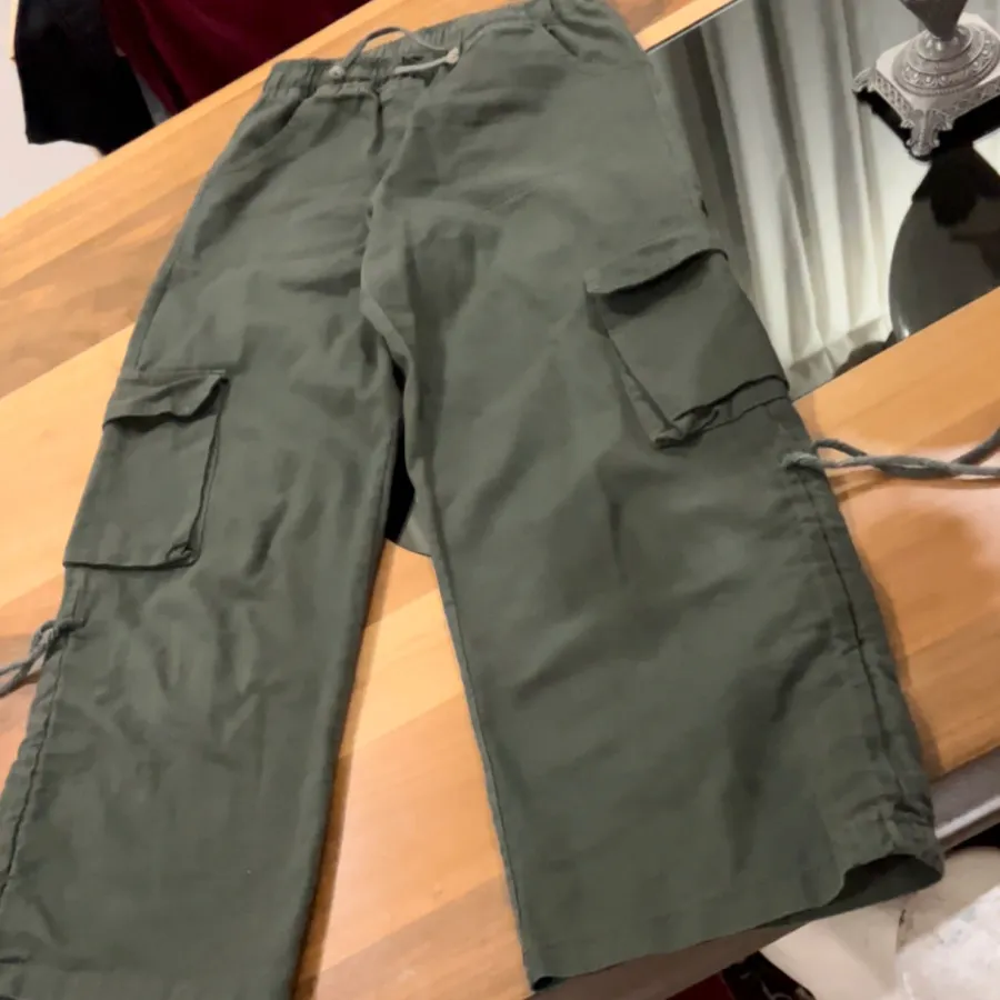 شلوار کتان کارگو