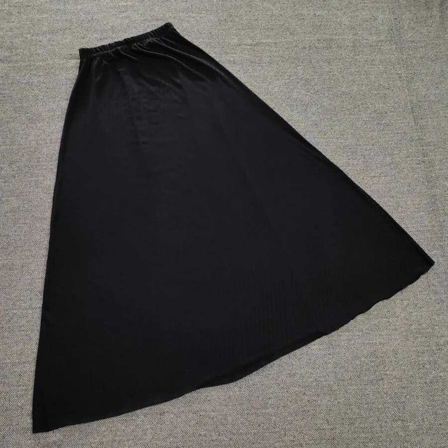 دامن طرحدار بلند مشکی